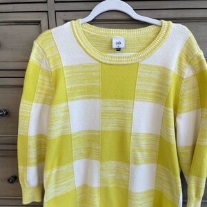 Cabi Checkerboard Pullover